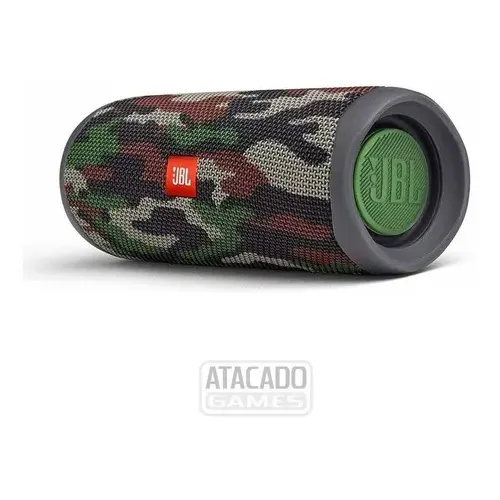 Caixa De Som Jbl Flip 5, Bluetooth, 20w Rms, À Prova Dágua, Cor