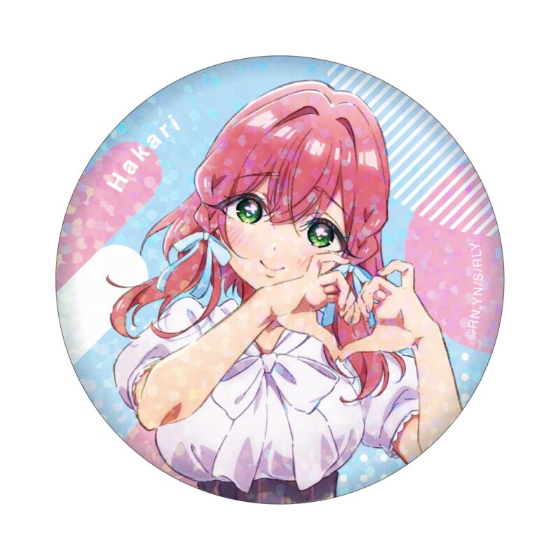 ホログラム缶バッジ（君のことが大大大大大好きな100人の彼女展