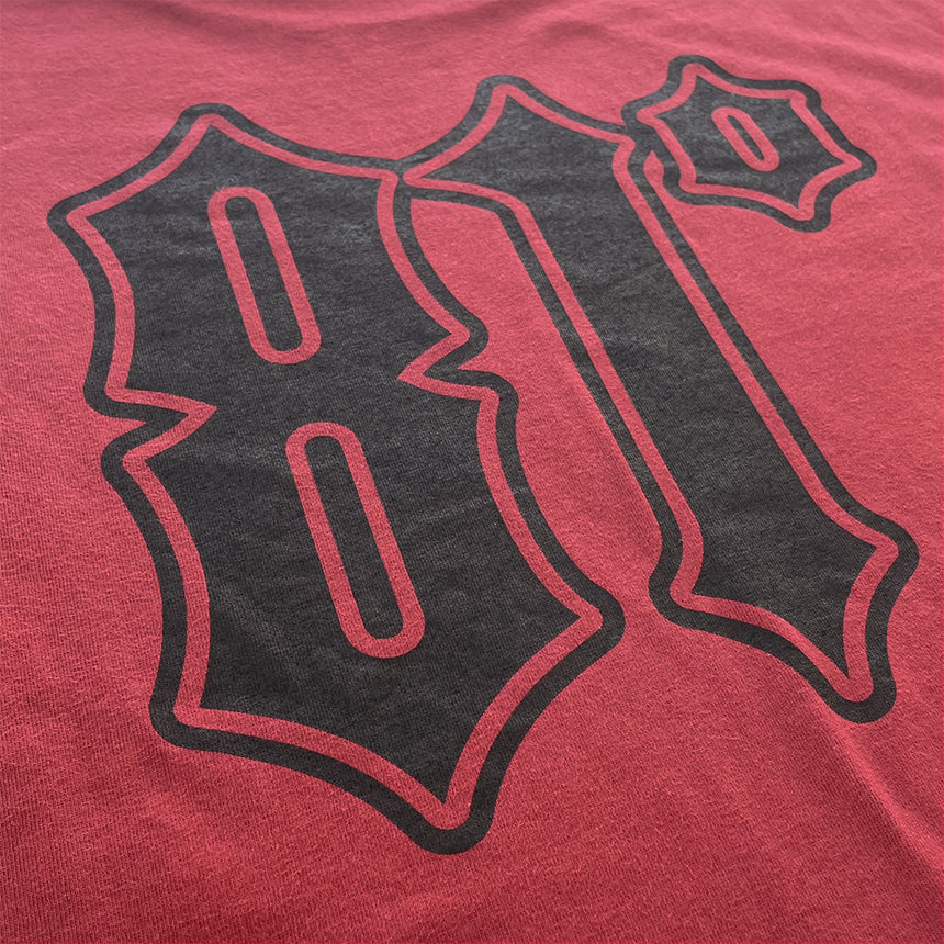 BIG GRAPHIC T-SHIRT（RED） – HYDE ONLINE STORE