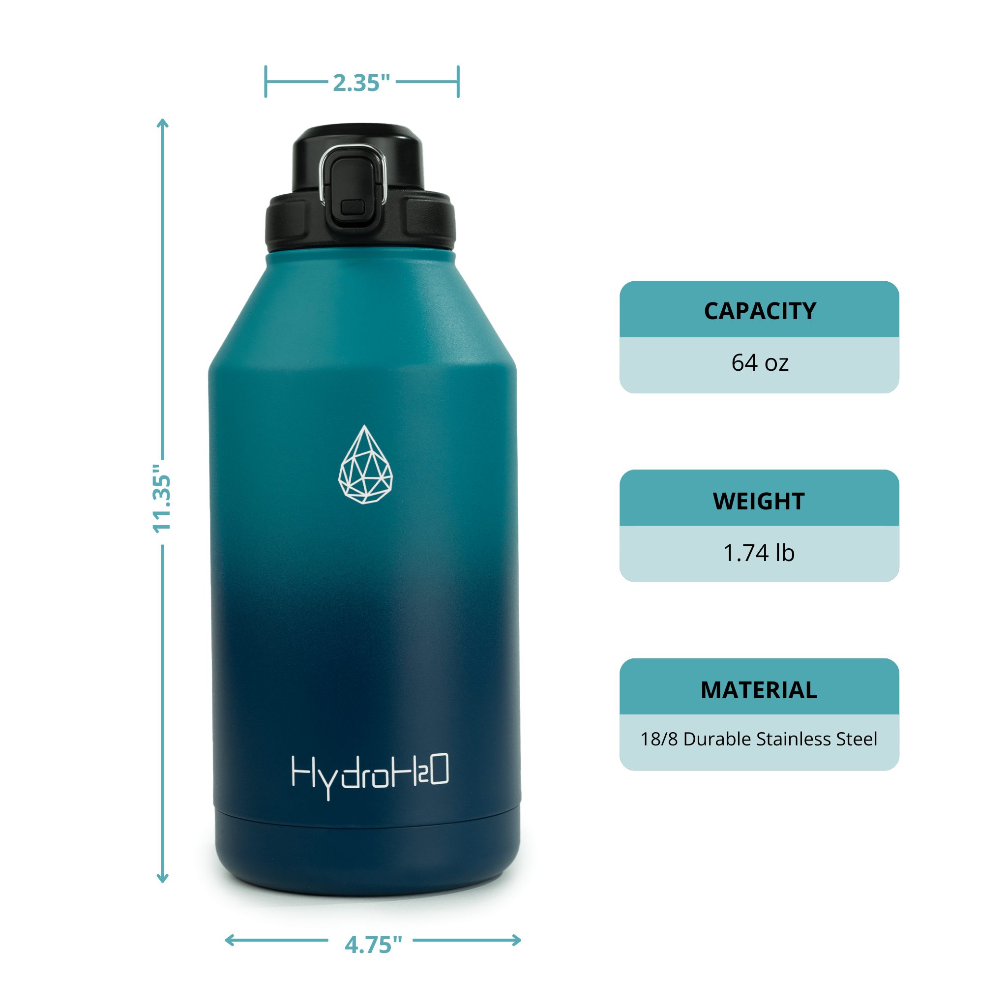 CrossFit Rugged 64oz: Hydration for Every Terrain