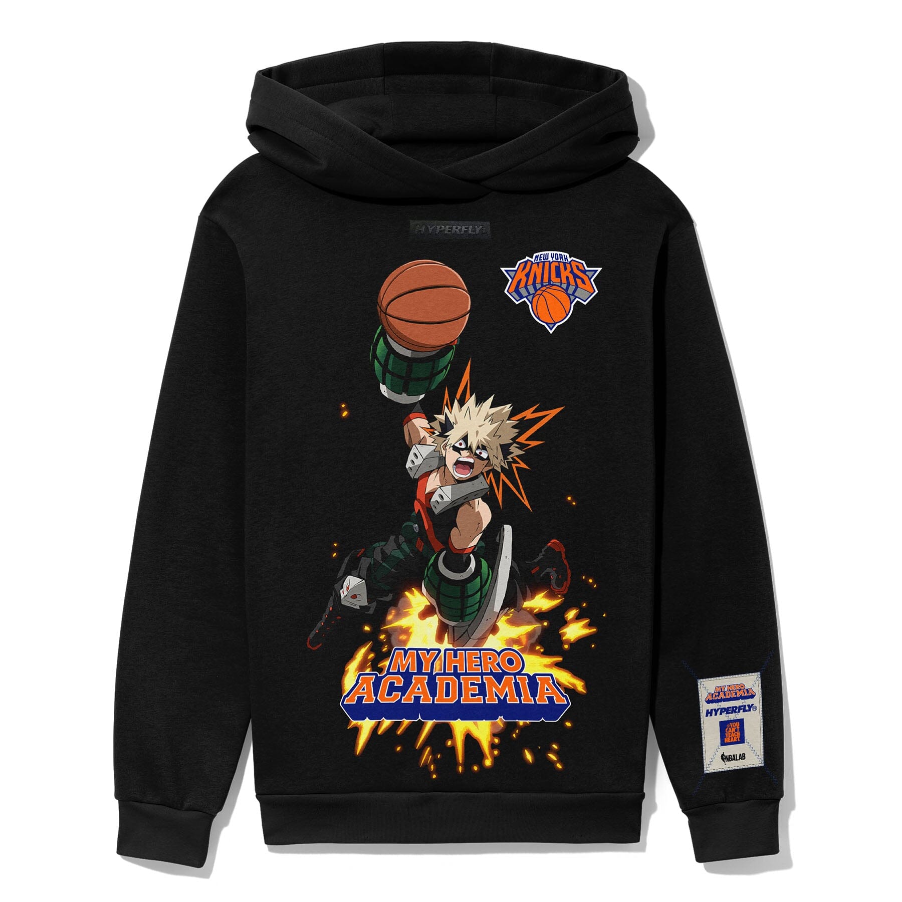HYPERFLY + NBA + My Hero Academia Knicks Hoodie – Hyperfly
