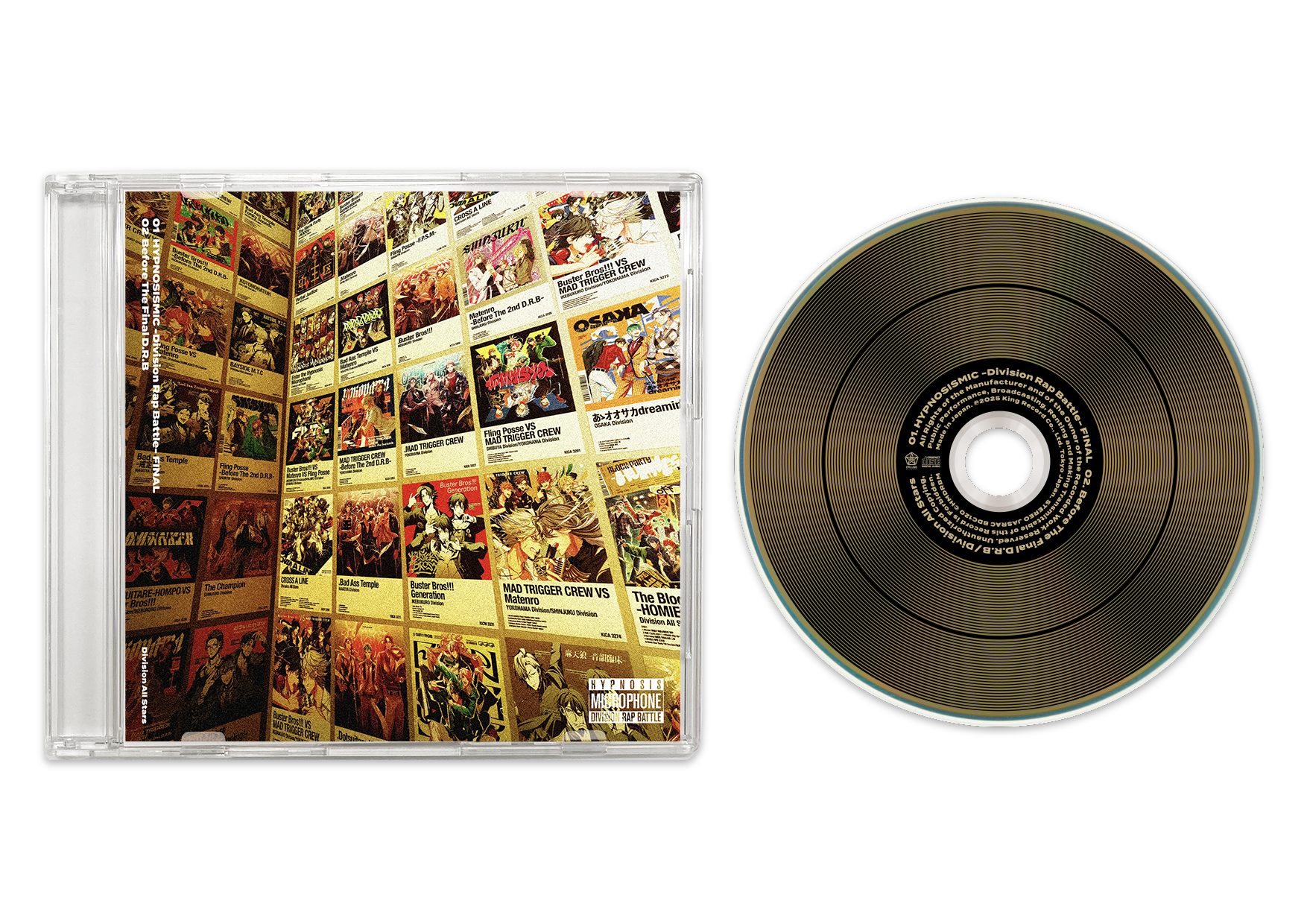 SPECIAL GOLD DISC ヒプノシスマイク -Division Rap Battle- FINAL」が