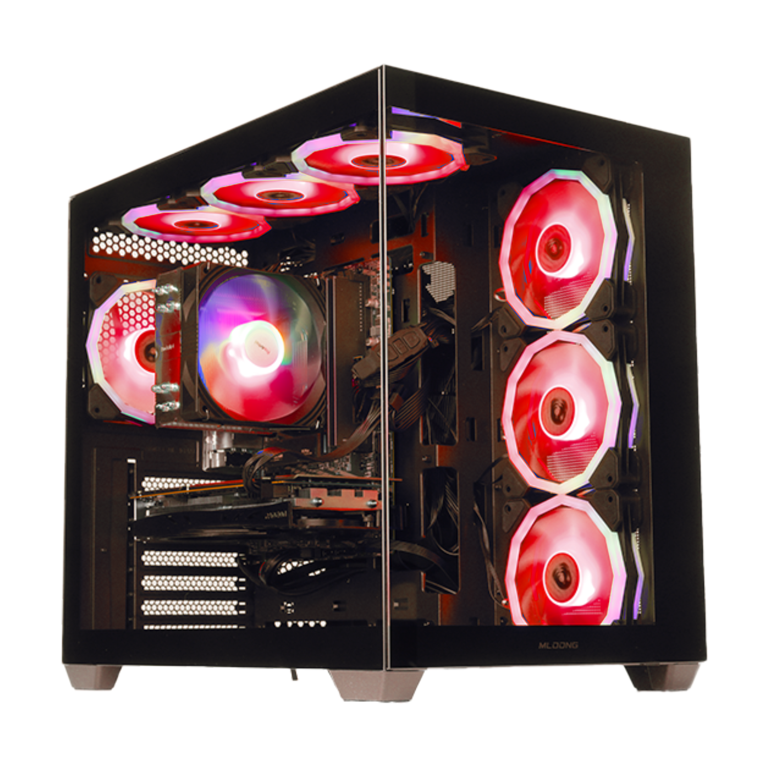 Mloong Gaming PC AMD Ryzen 5 5500, NVIDIA GeForce RTX 5060, 16GB