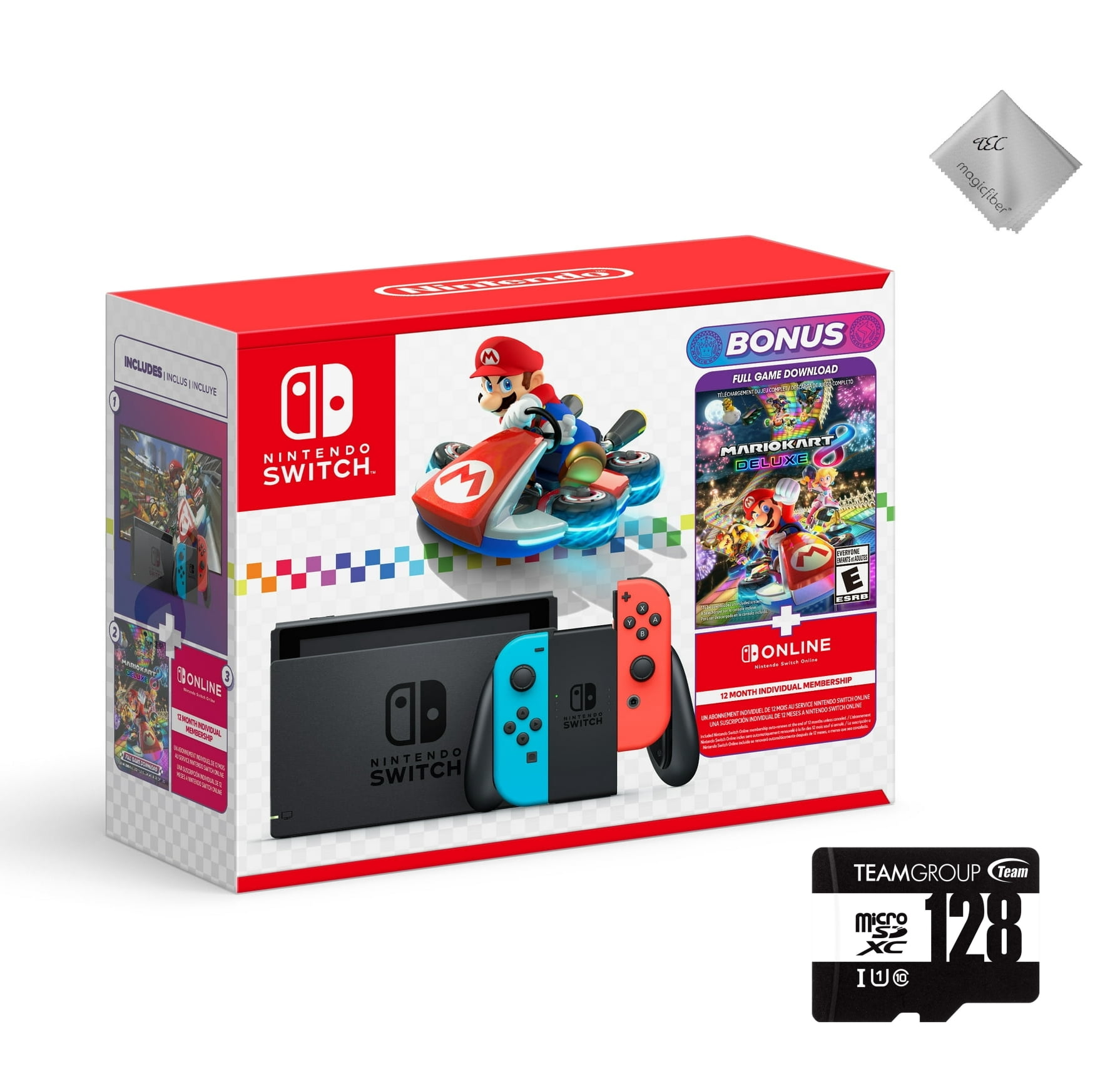 Nintendo Switch – Mario Kart 8 Deluxe Bundle - Walmart.com