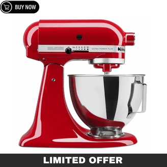 KitchenAid 5-Qt. Tilt-Head Stand Mixer with Glass Bowl and Flex