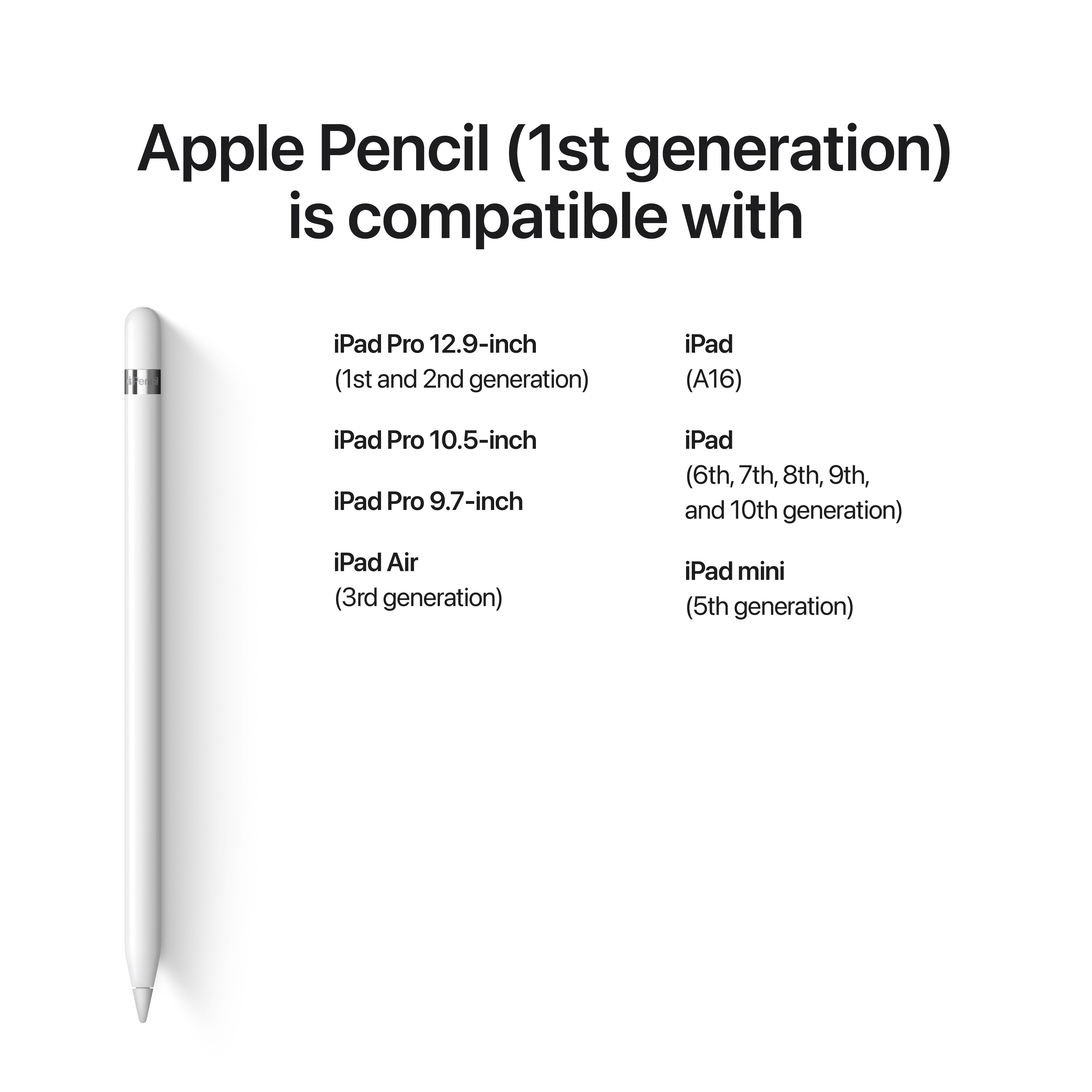 Apple Pencil (1st Generation): Pixel-Perfect Precision and