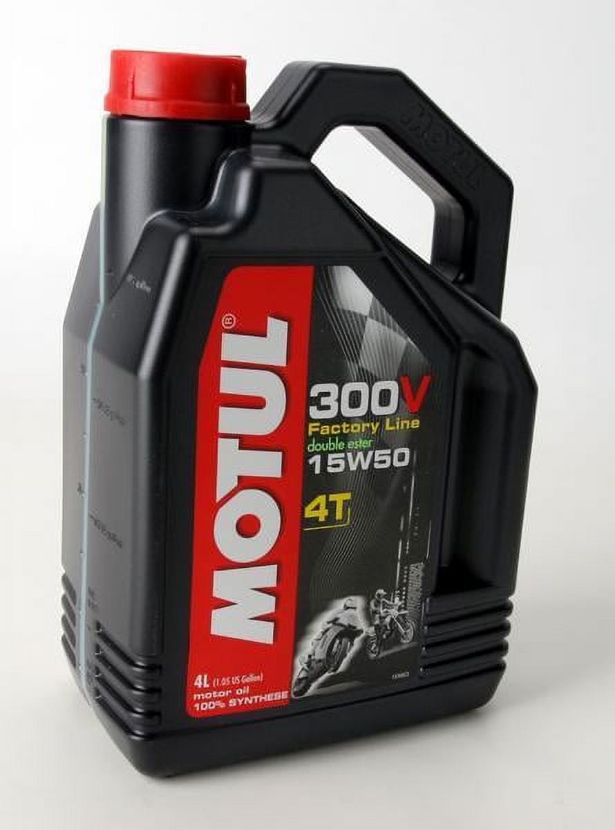 Motul Engine Motorcycle 300V 4T Competition 15W50 Synthetic Oil 4