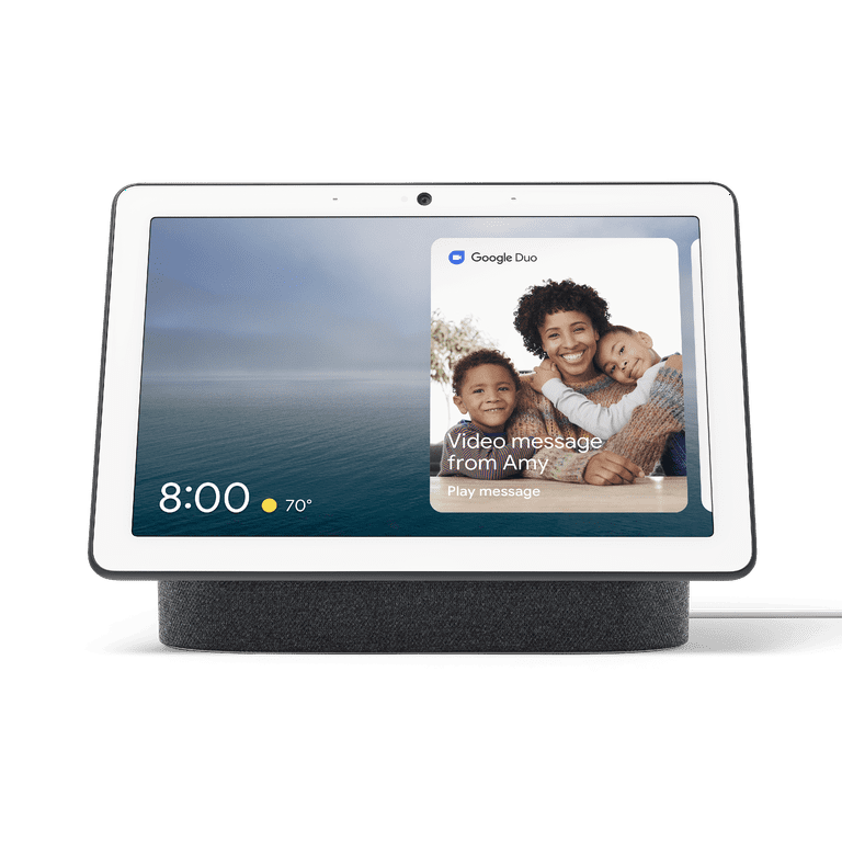 Google Nest Hub Max - Charcoal, Home Smart Display with Google