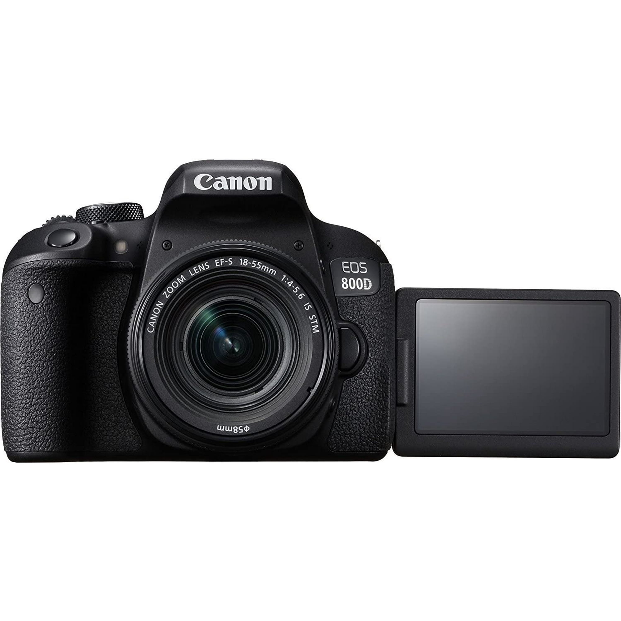 Canon EOS 800D/T7i DSLR Camera with 18-55mm IS STM Lens and Sleek