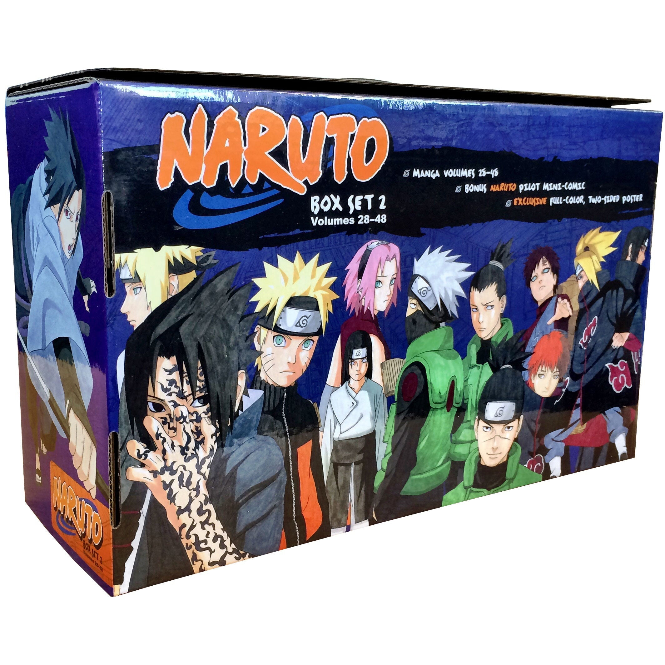 Naruto Box Set 2: Volumes 28-48 with Premium (MANGA GRAPHIC Series