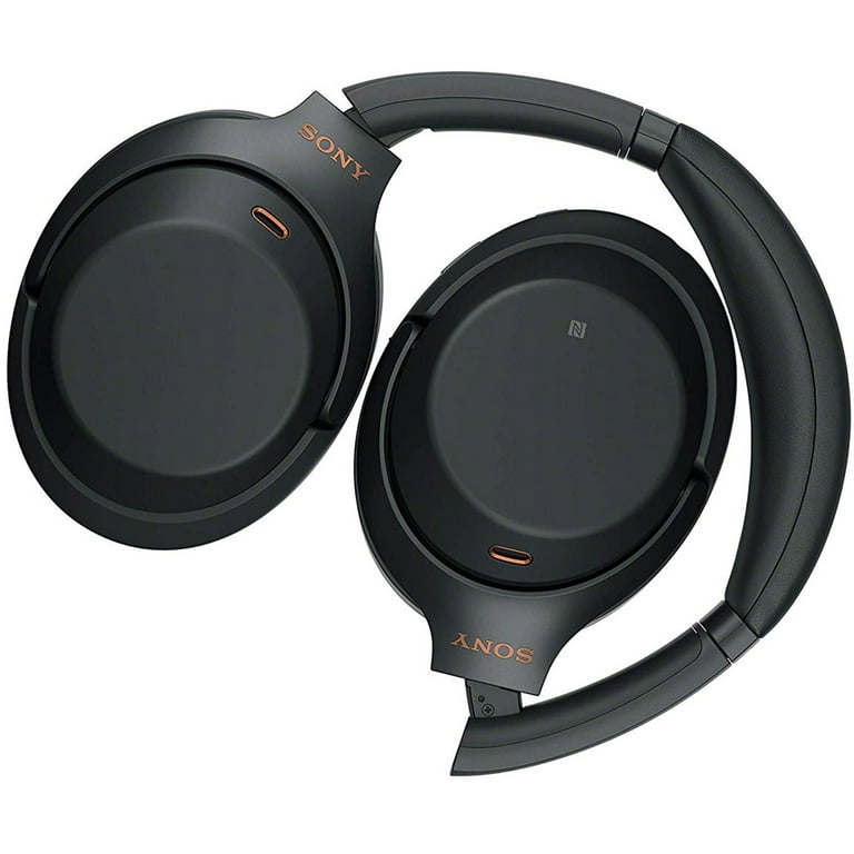 Sony WH1000XM3 Black Wireless Bluetooth Headphones - Walmart.com