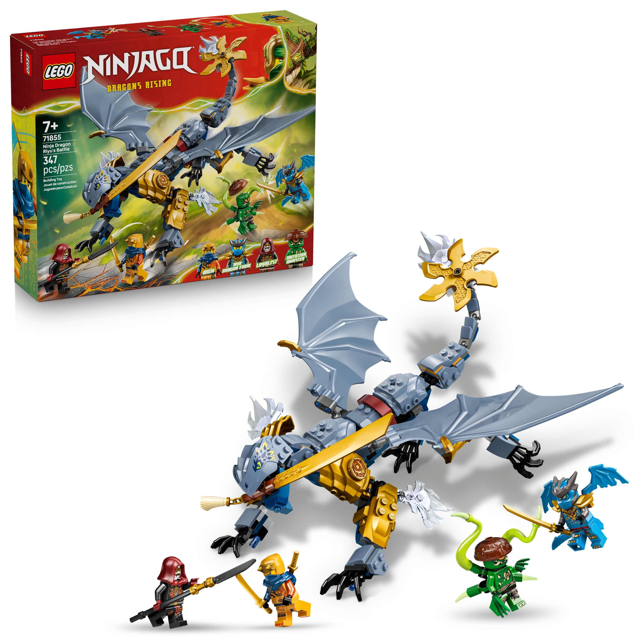 LEGO NINJAGO Zane's Golden Dragon Jet, 71770 Toy Plane Set