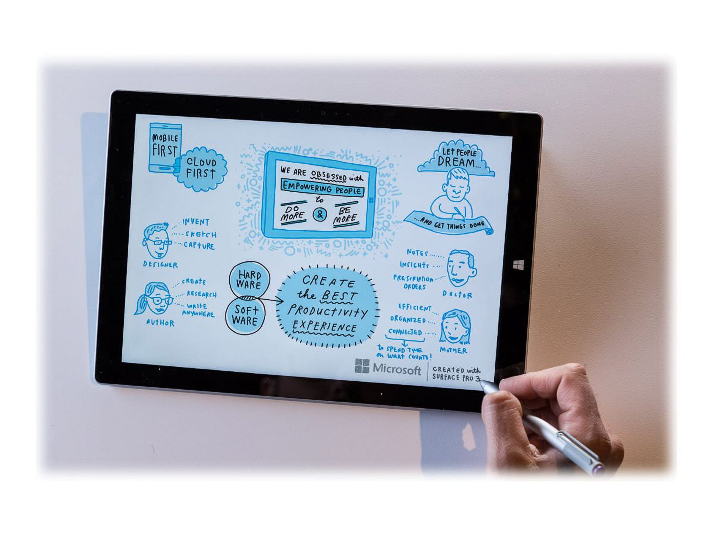 Microsoft Surface Pro 3 - Tablet - Intel Core i3 - 4020Y - Win 8.1