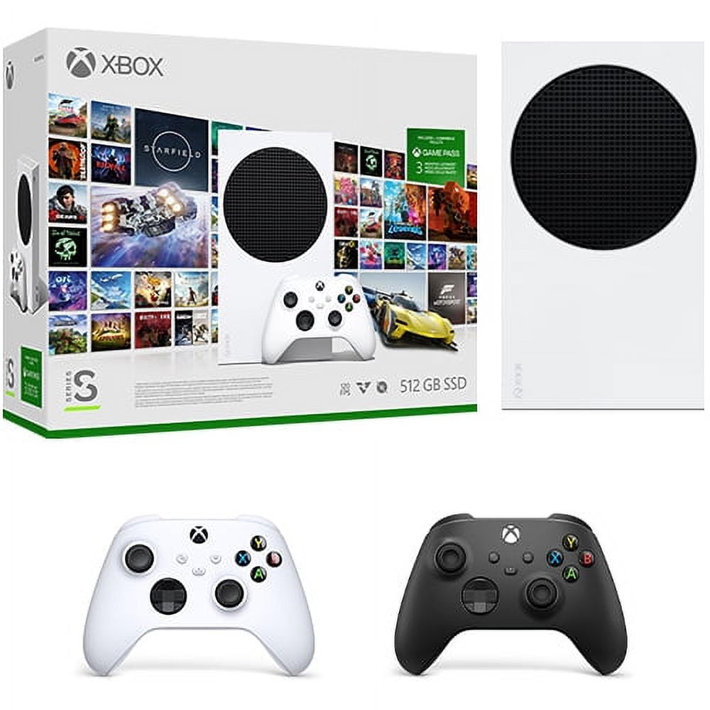 Walmart Xbox Series S 512GB SSD Console Bundle with Robot White