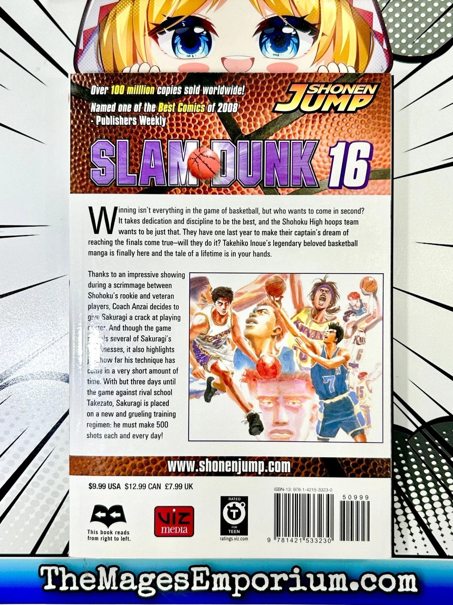 Slam Dunk Slam Dunk, Vol. 16, Book 16, (Paperback) - Walmart.com