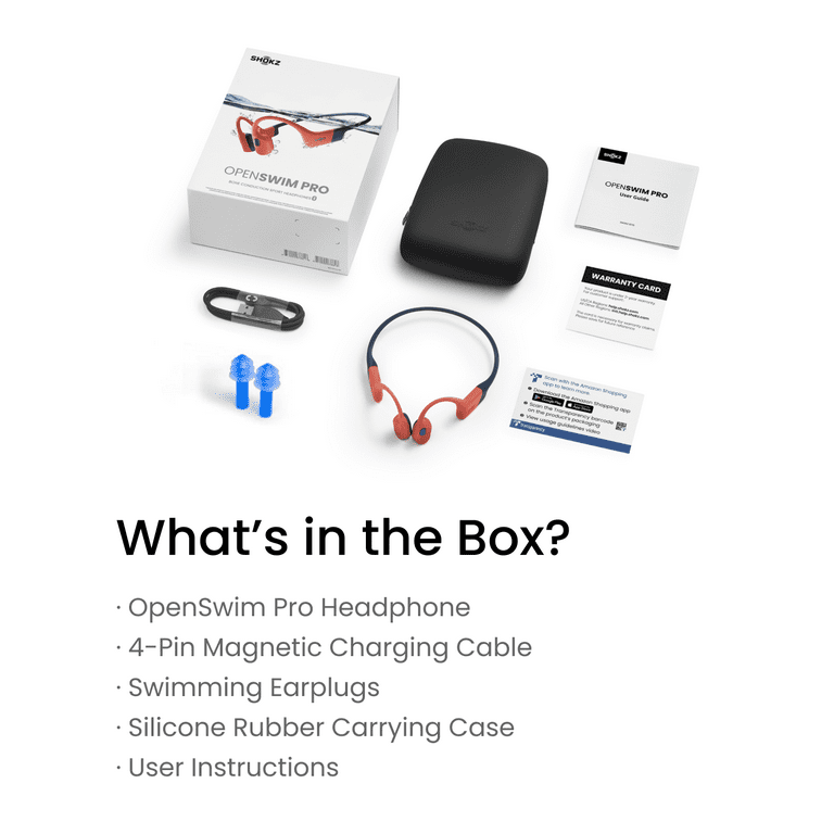 Free Shipping! Shokz OpenSwim Pro Open-Ear Bluetooth Headphones