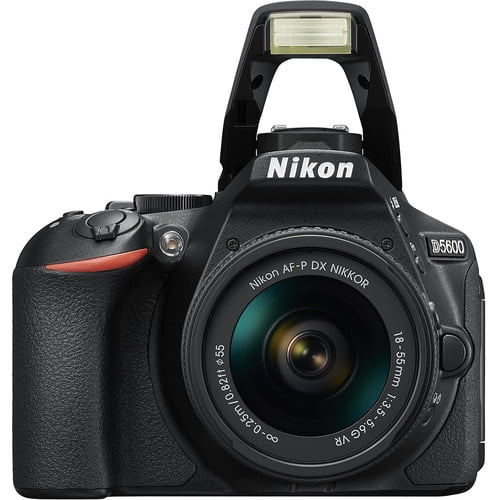 Nikon D5600 DSLR Camera with 18-55mm Lens (Intl Model) - Walmart.com