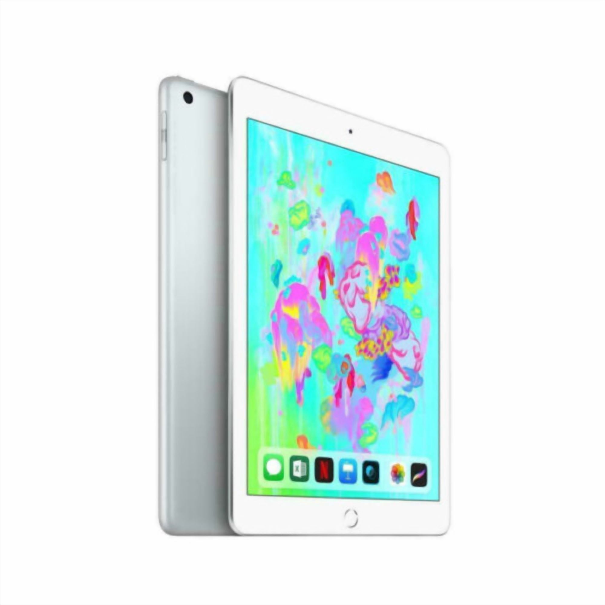 Restored Apple iPad 6 32GB Silver (WiFi) (Refurbished) - Walmart.com