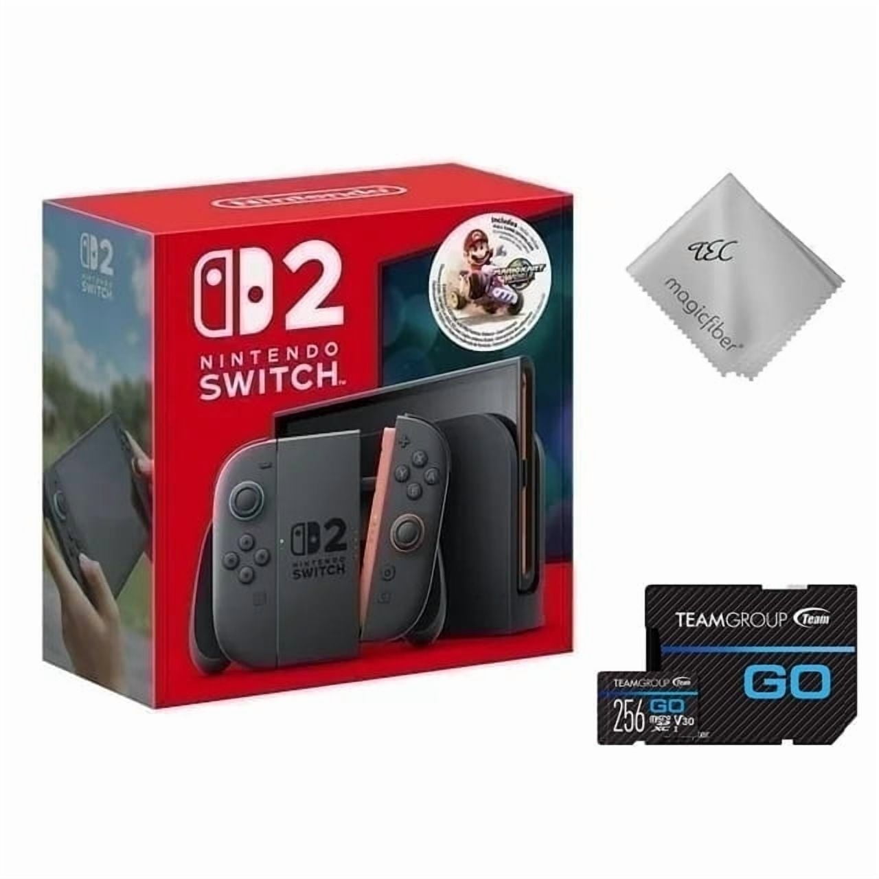 NEW TEC Nintendo Switch 2 Console Bundle – Includes 256GB microSD
