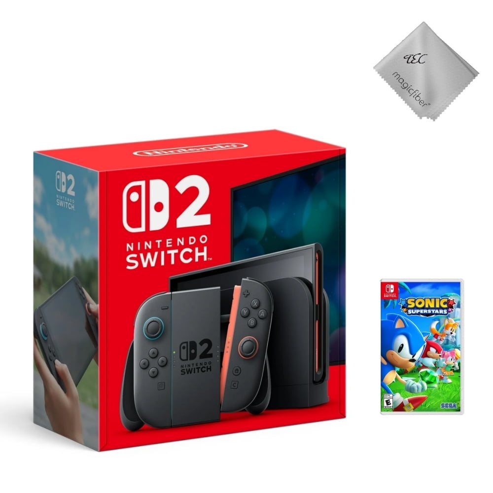 NEW TEC Nintendo Switch 2 Console Bundle – Includes 256GB microSD