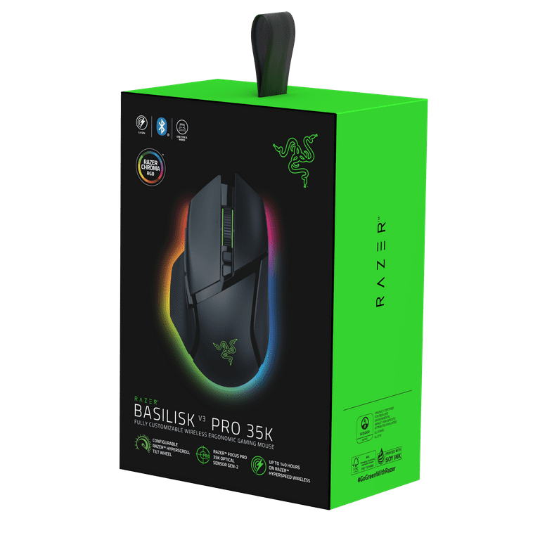 Razer Basilisk V3 Pro 35K Customizable Wireless Ergonomic Gaming