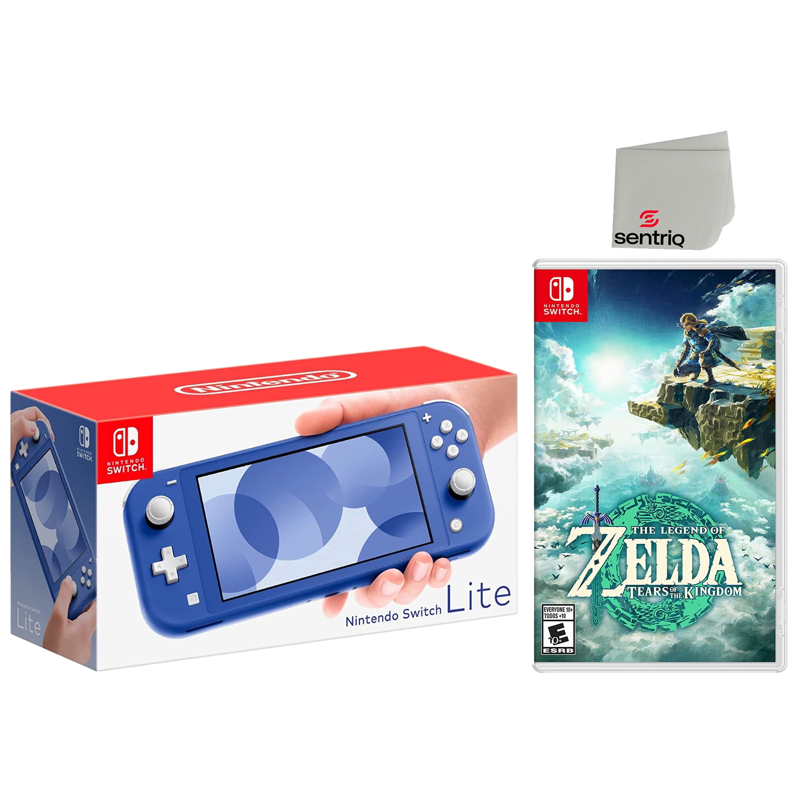 Nintendo Switch Lite Turquoise 32GB, Mario Kart 8 Deluxe Bundle