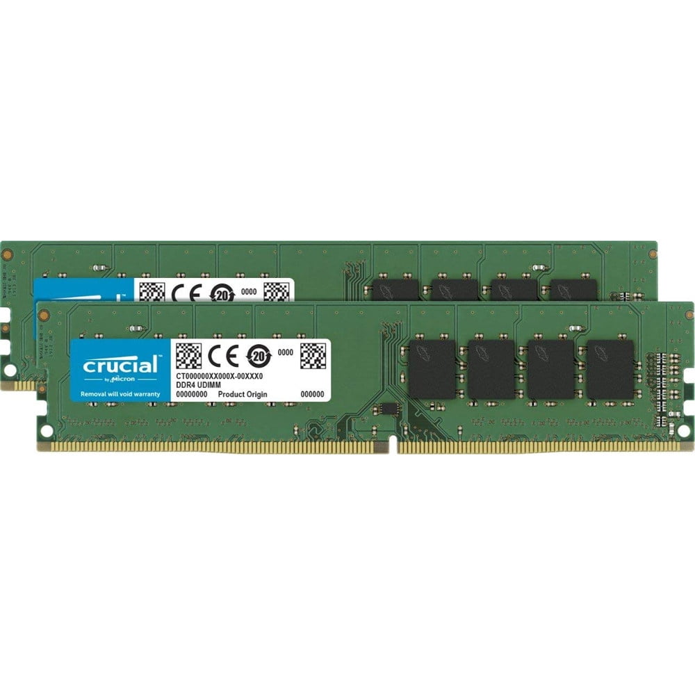 Crucial 32GB DDR4 3200 PC4 25600 Gaming Computer RAM, 288-Pin