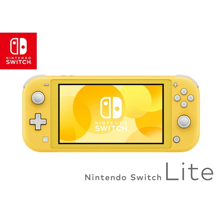 Nintendo Switch Lite Handheld Game System - Yellow with 128GB