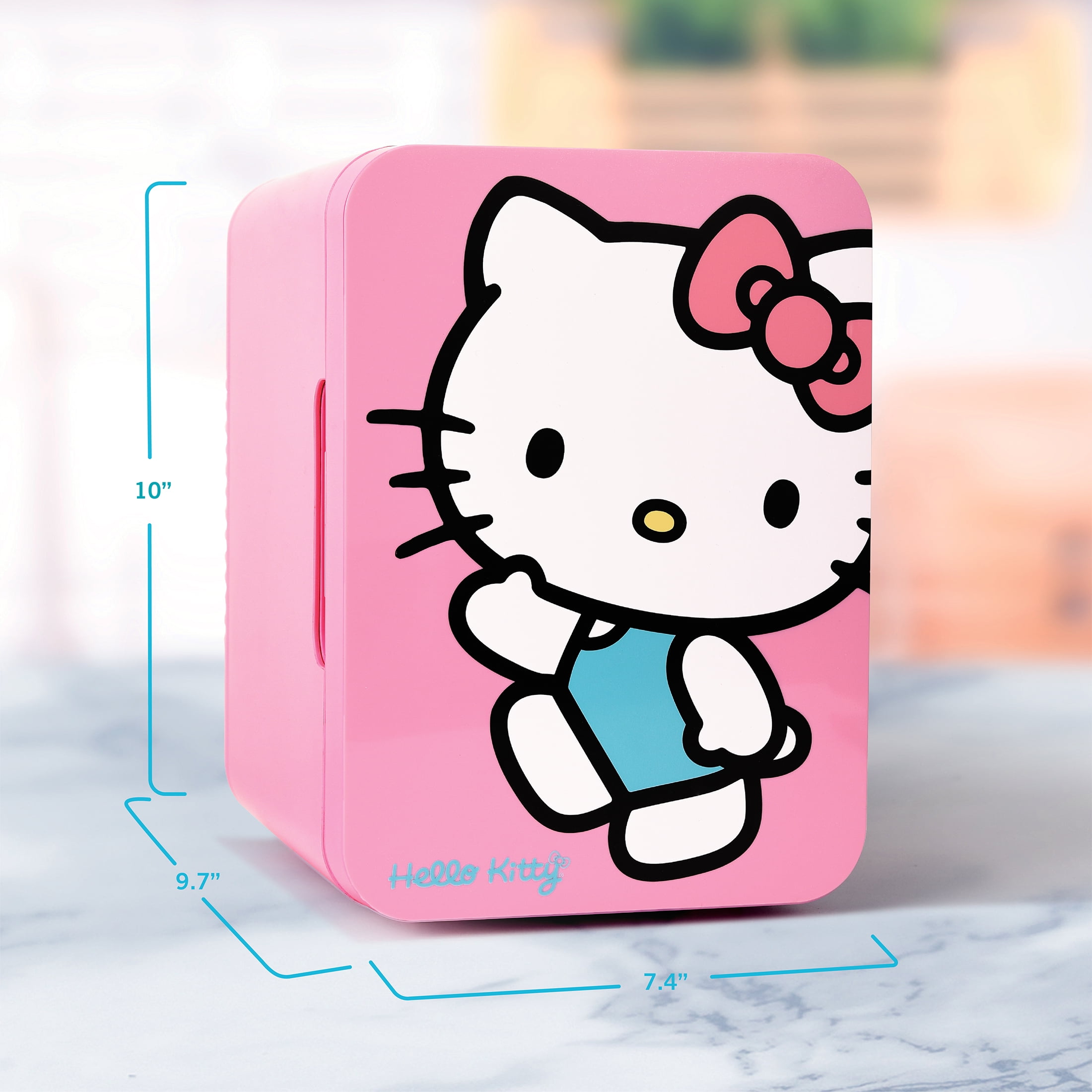 Hello Kitty - Brandclub - Hello Kitty Pink 6 Can Mini Fridge
