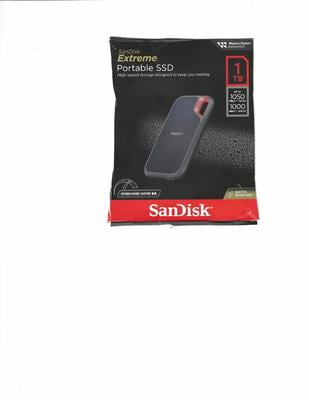 SanDisk Extreme Portable SSD 2TB 1050MBs Cache External Drive