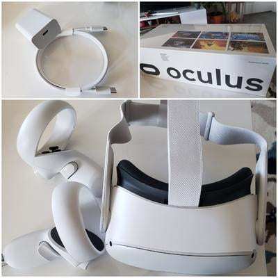 Oculus Quest 2, Advanced All-In-One META LINK VR Headset - 64 GB