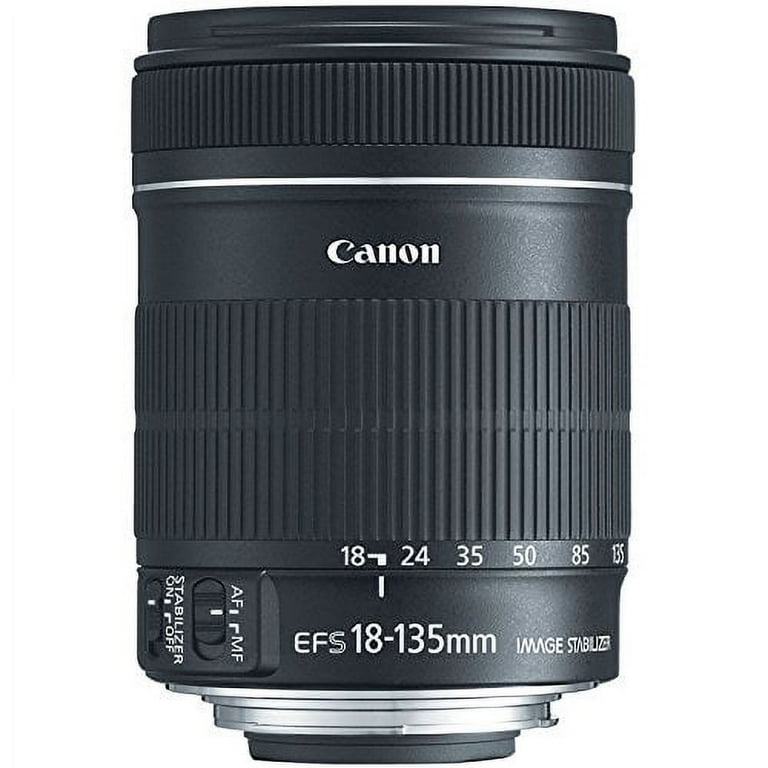 Canon EOS EF-S 18-135mm f/3.5-5.6 IS Standard Zoom Lens for
