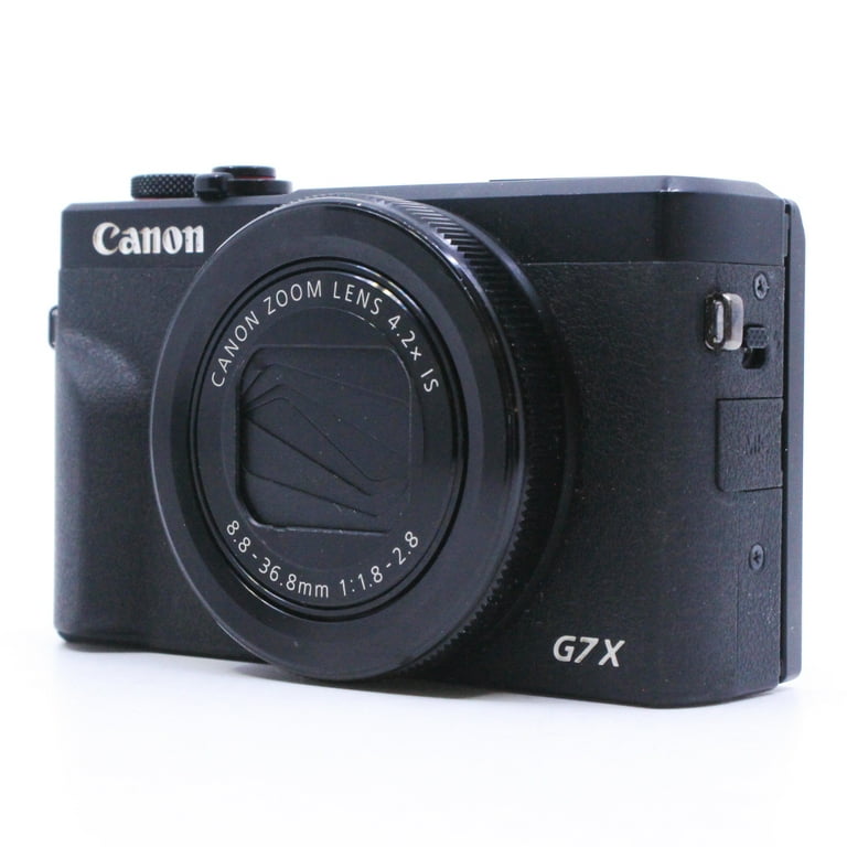 Canon PowerShot G7 X Mark III Digital Camera - Black, Flip Screen