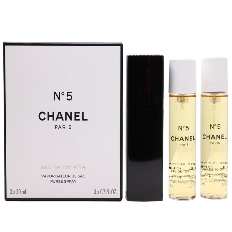 Chanel No.5 Purse Spray Giftset, Eau De Toilette and Two Eau De