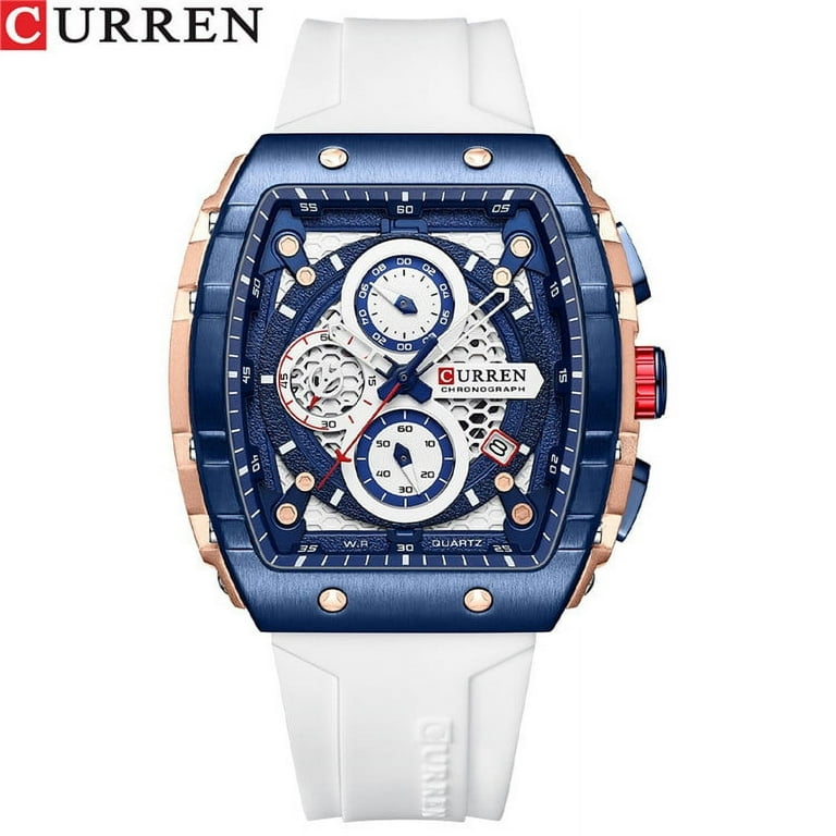 Curren New 8442 Six-Pin Chronograph Men's Watch Fashion Multi
