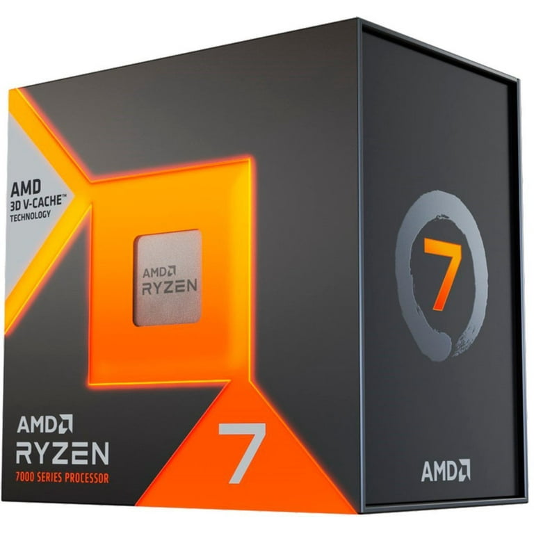 AMD Ryzen 7 7800X3D, 8-Core Socket AM5 120W Processor with Radeon