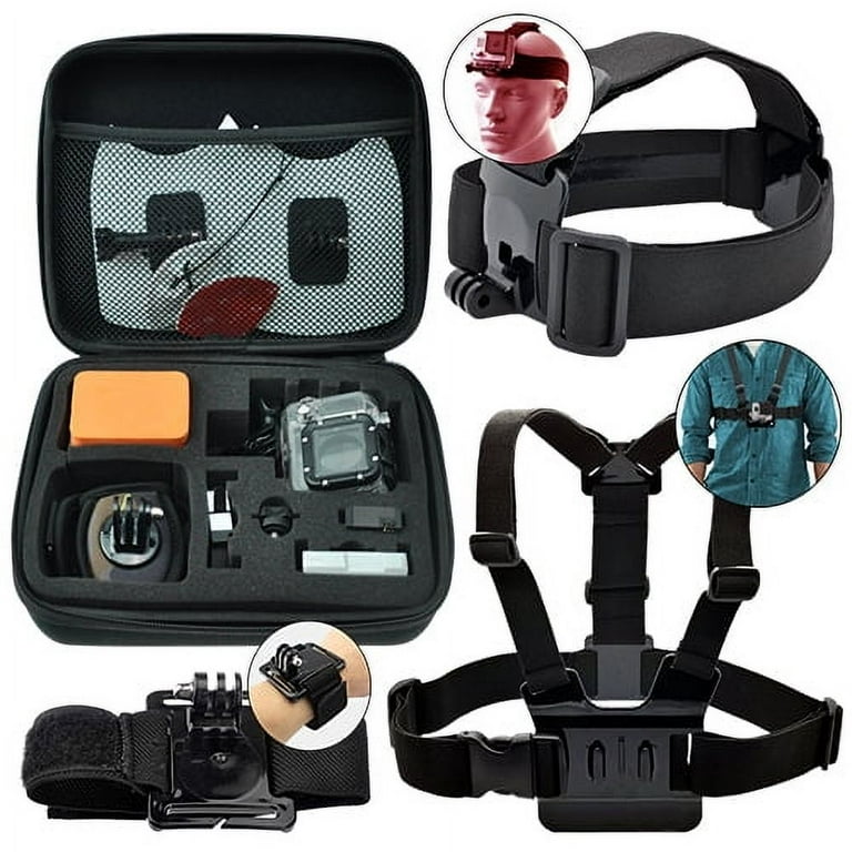 Action Camera Accessory Kit for GoPro Hero 8 7 6 5 4 3+ & Other