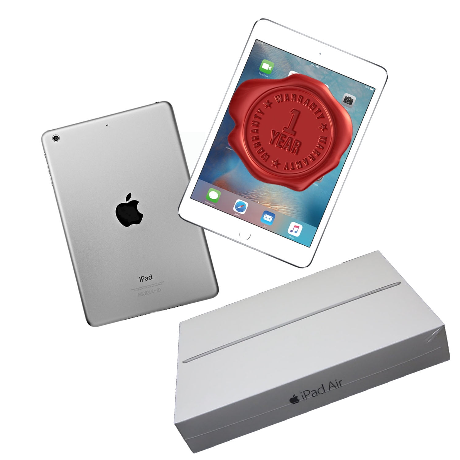 Open Box Apple iPad Air 2 A1566 (WiFi) 128GB Silver - Walmart