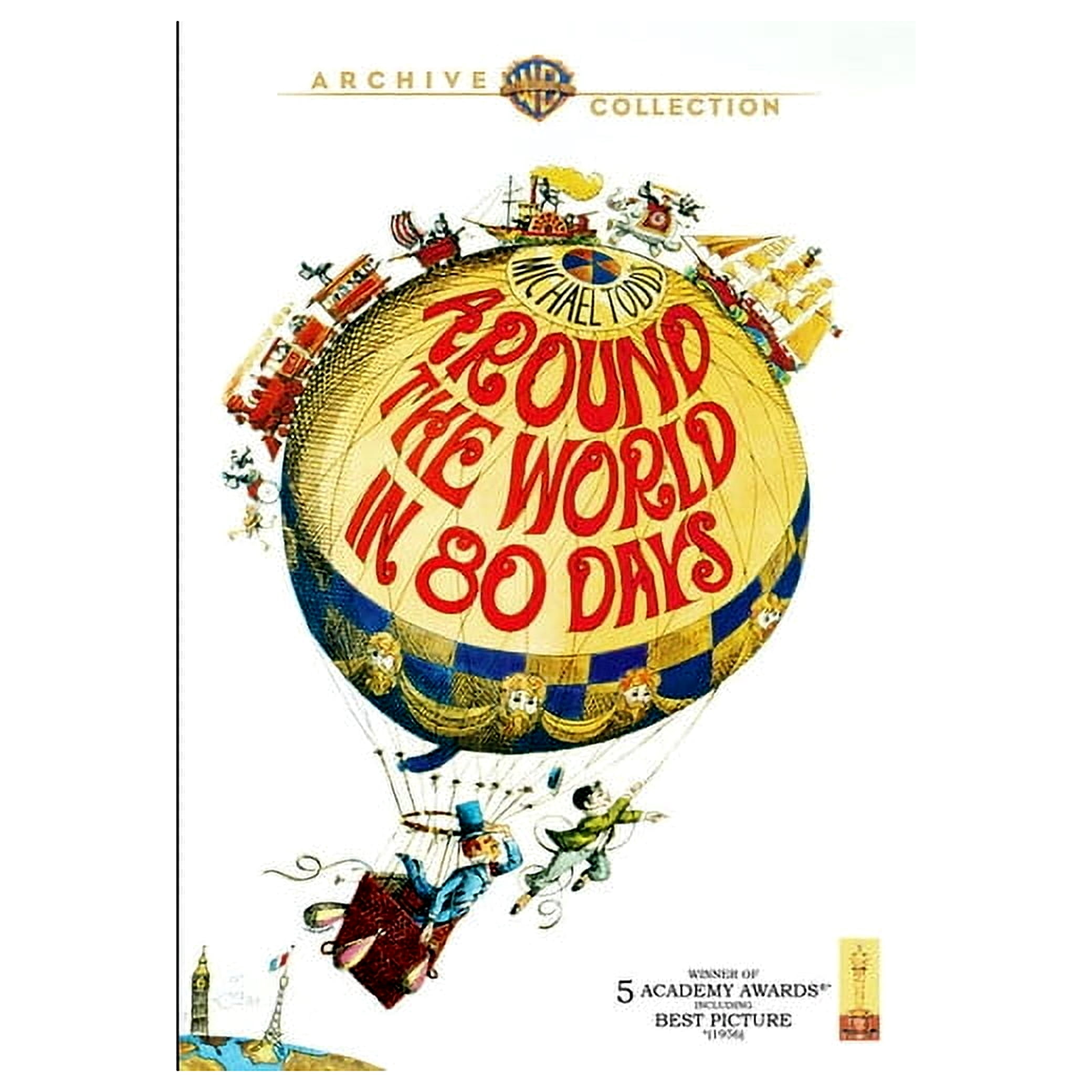 Around the World in 80 Days (DVD), Warner Archives, Action