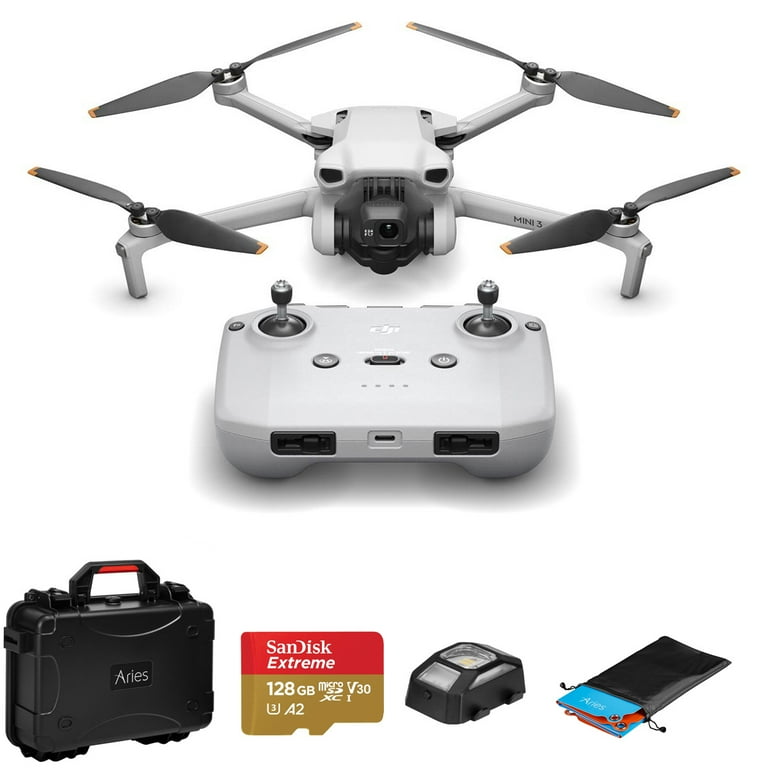 DJI Mini 3 Drone, Fly More Combo, Lightweight 4K Camera, Compact