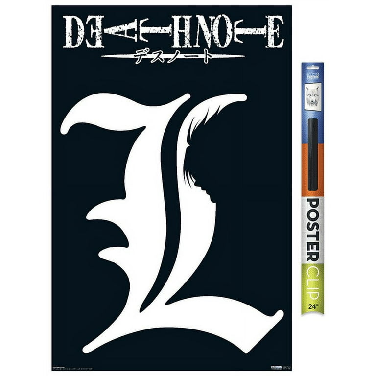 Death Note - L Symbol Wall Poster, 22.375