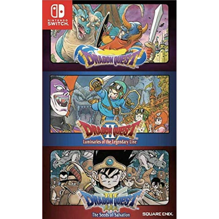 Square Enix Dragon Quest 1-3 Collection Game for Nintendo Switch