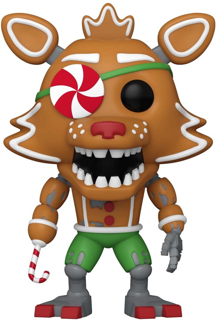 Funko POP! FNAF Toy - Gingerbread Foxy Vinyl Figure #938 from Five
