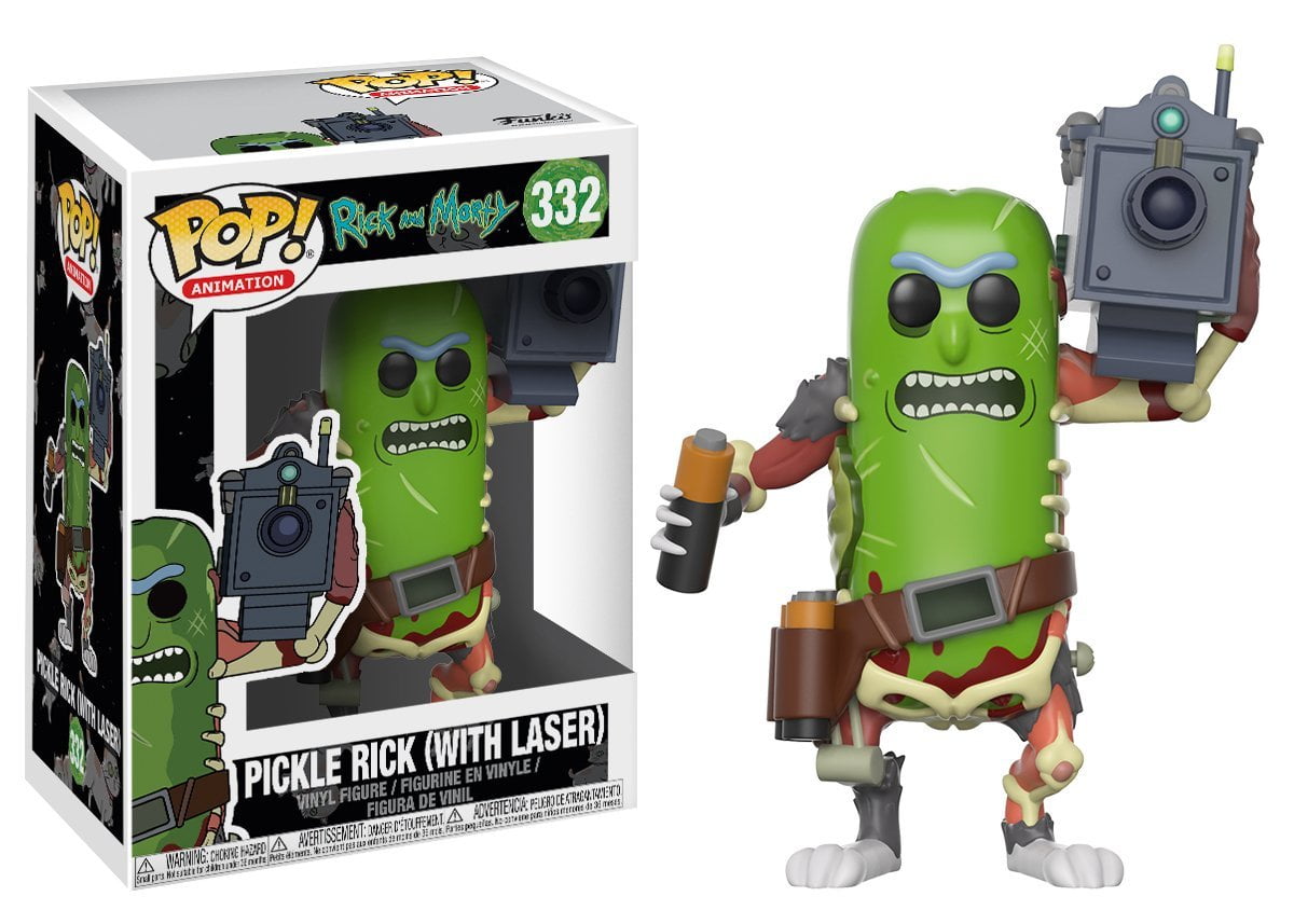 FUNKO POP! Animation: Rick & Morty - Pickle Rick with Laser