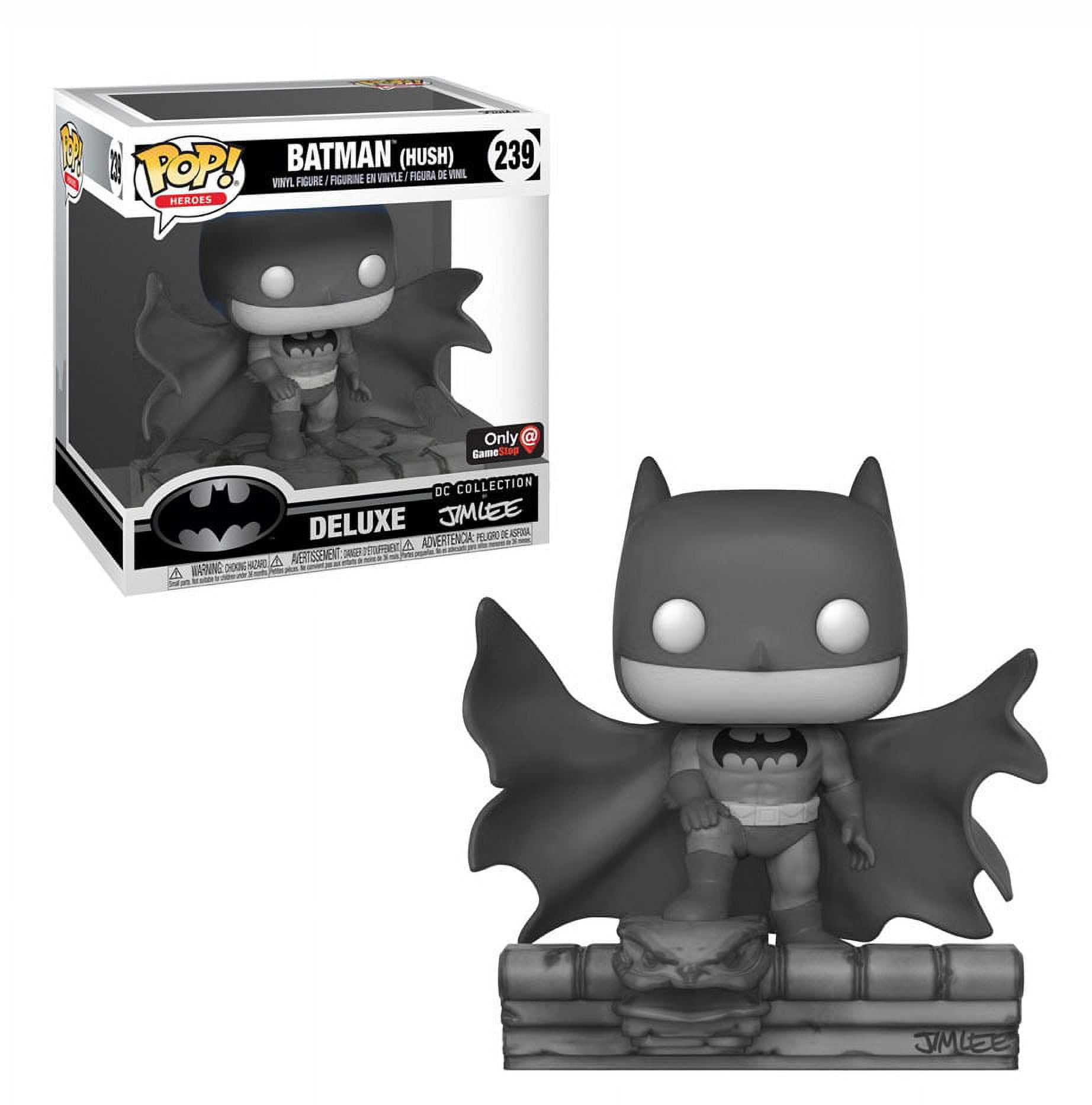 Funko Pop! Heroes - Batman [Hush] Black and White #239 Deluxe Jim