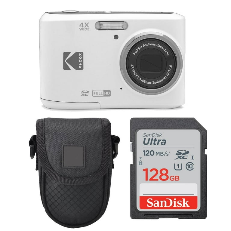 Kodak PIXPRO FZ45 Easy Photo Friendly Zoom Digital Camera (White