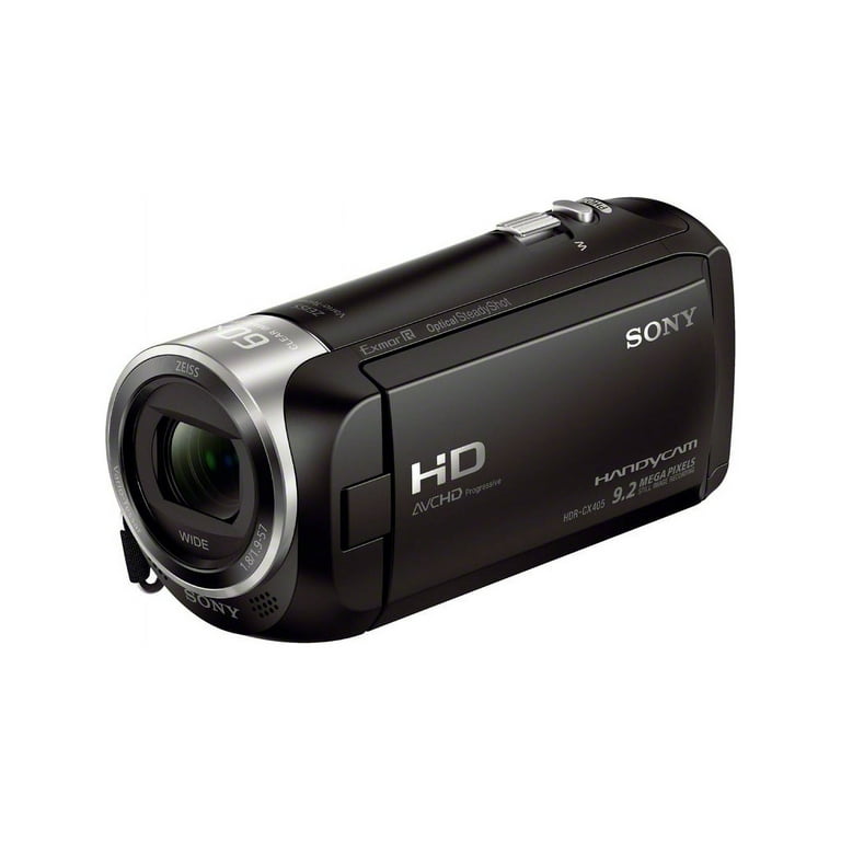 HDR-CX405/B Full HD 60p Camcorder: Digital Video Recorder Camera
