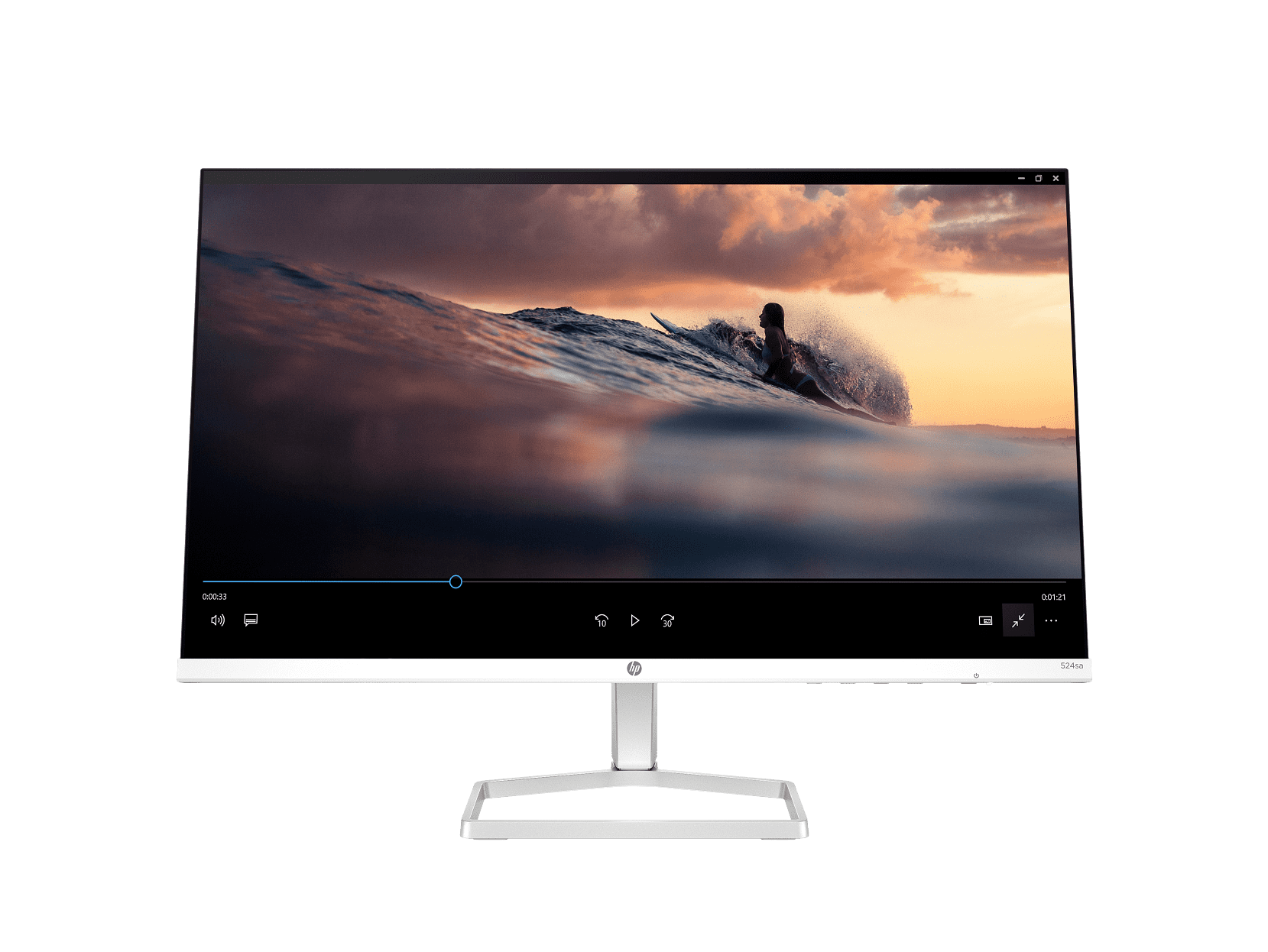 HP Series 5 23.8 inch FHD Monitor with Speakers - 524sa 23.8