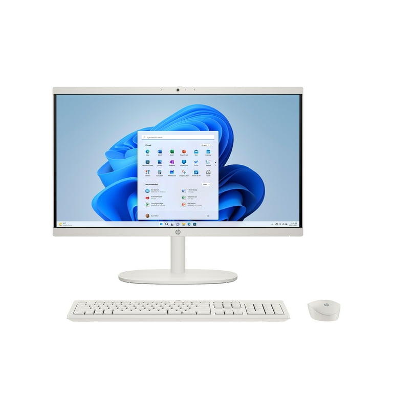 HP 21.45 inch All-in-One Desktop PC FHD Pentium 8GB 128 SSD