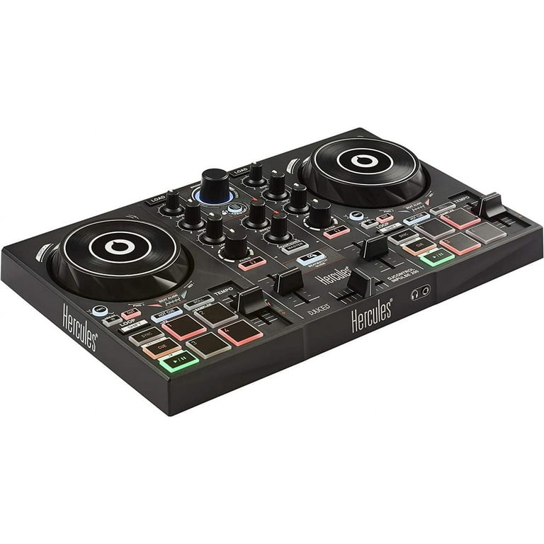 Hercules DJControl Inpulse 200 MK2 – DJ Controller with USB -Black